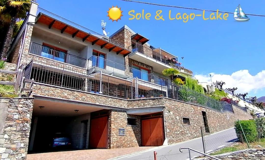 Sole & Lago-Lake Maccagno Exterior foto