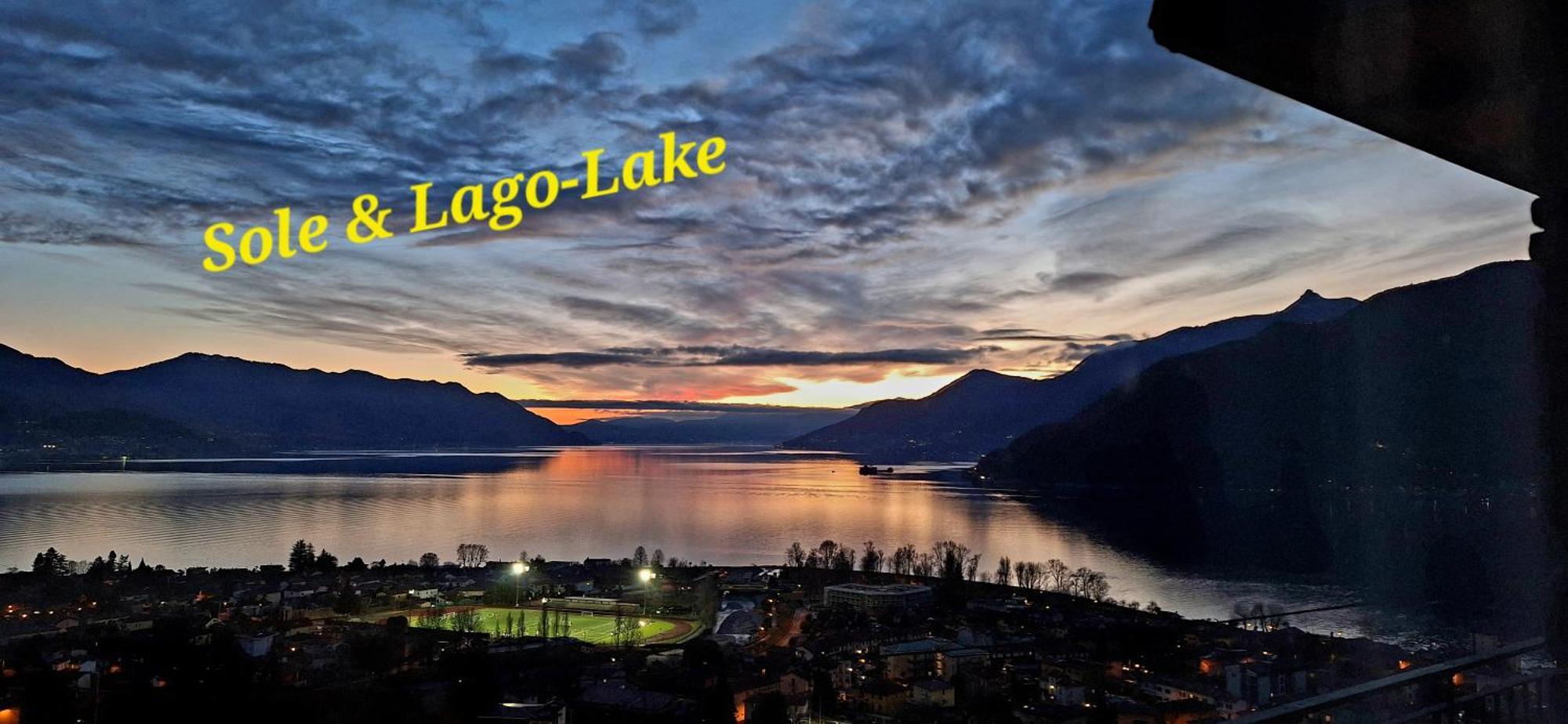 Sole & Lago-Lake Maccagno Exterior foto